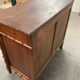 Ancienne commode en bois imitation bambou