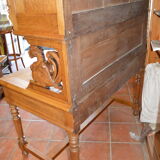 Bureau de notaire en chêne