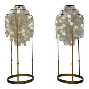 lampes de sol en métal