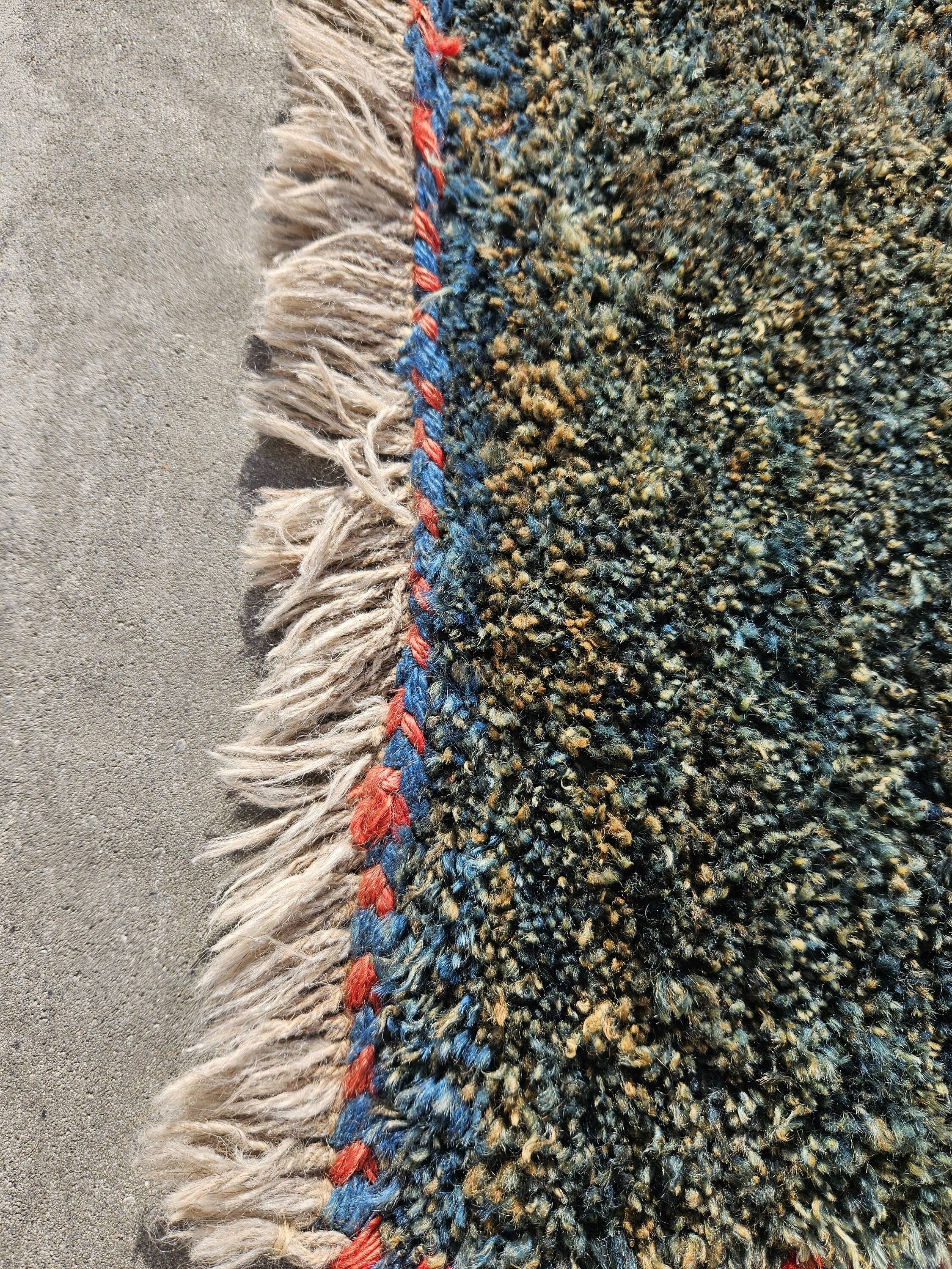 Tapis Gabbeh, Népal, laine, 290cm x 193cm