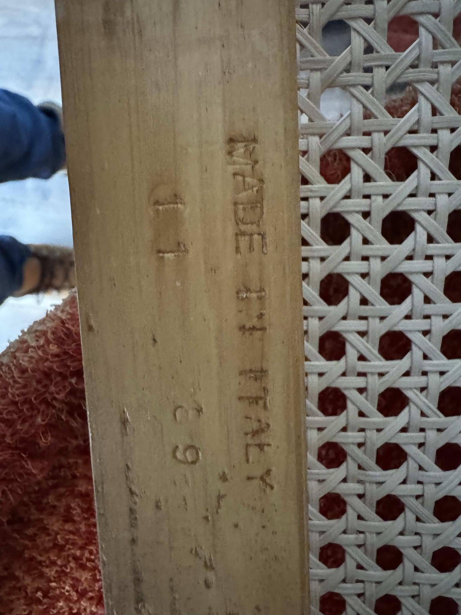 Lot de 3 chaises italiennes B32 Cesca du milieu du siècle par Marcel Breuer, années 1970