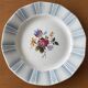 6 large flat antique plates in Sarreguemines earthenware