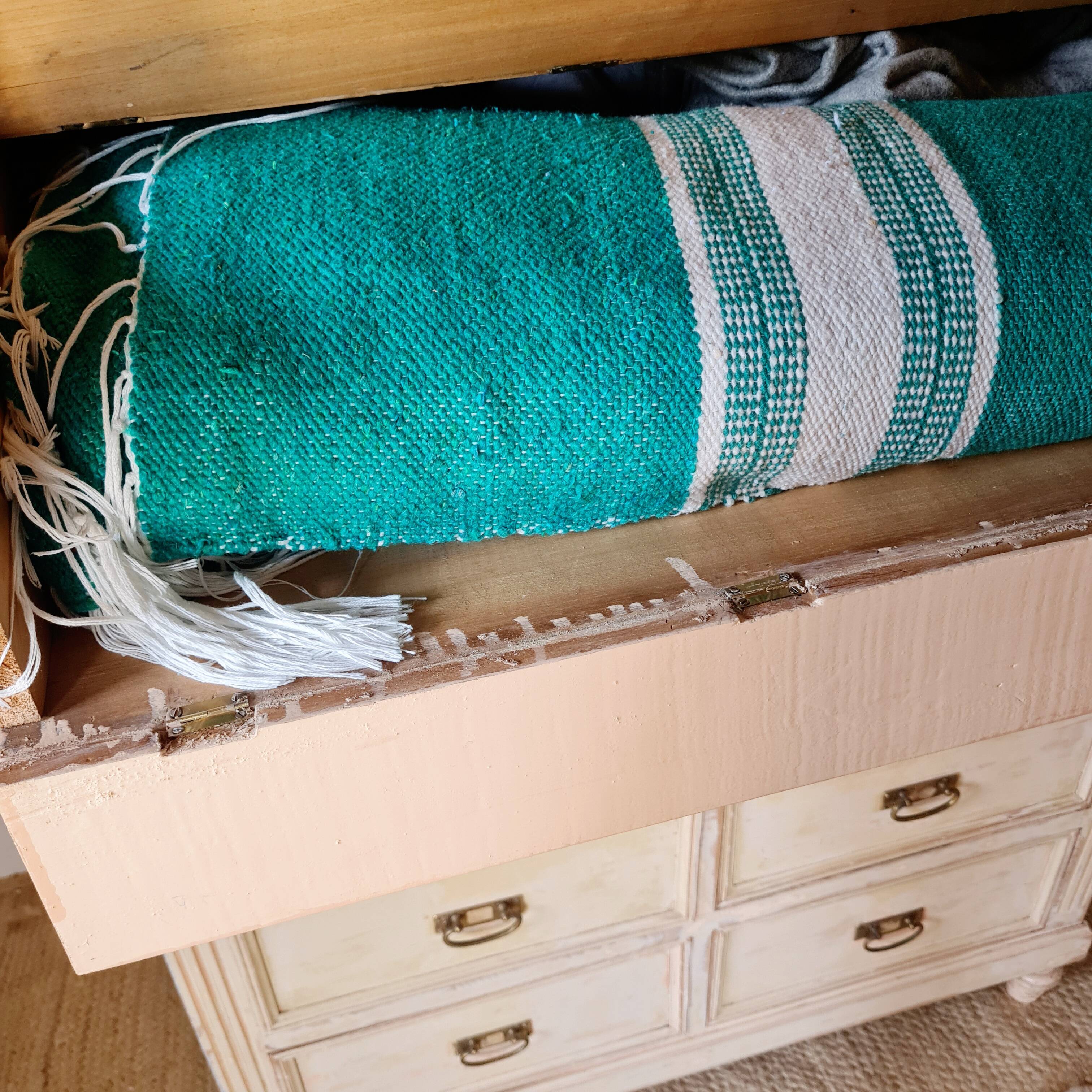 Haberdashery workbench - high chest of drawers - tallboy