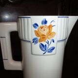 Earthenware Art deco pitcher