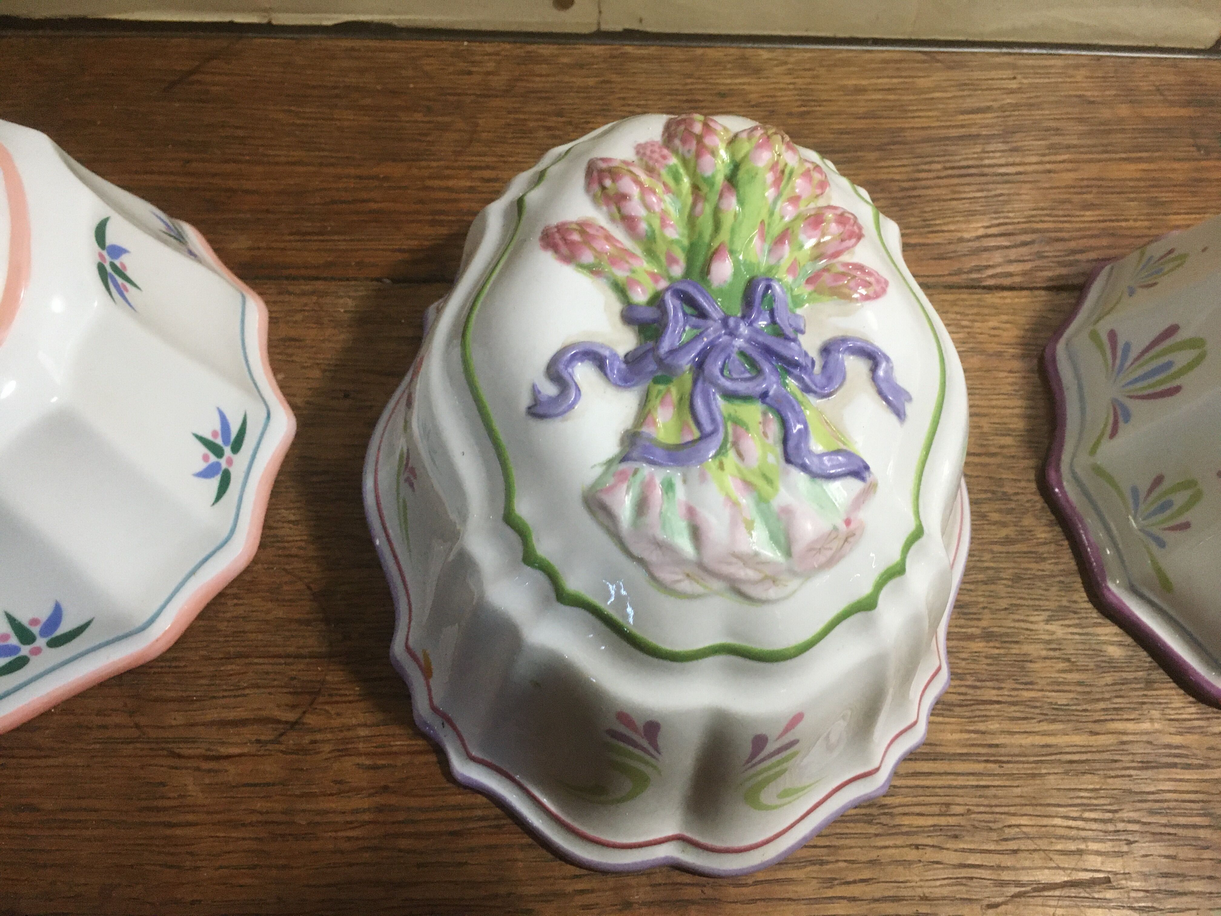 Decorative jelly mold "the blue cord"