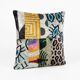 Vintage ikat cushion cover 51x51 cm