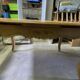 Superb Solid Oak Dining Table in Louis XV Style