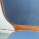 Baumann chair in vintage wood seat skai model N°800 Max Bill