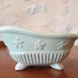 Earthenware soap holder