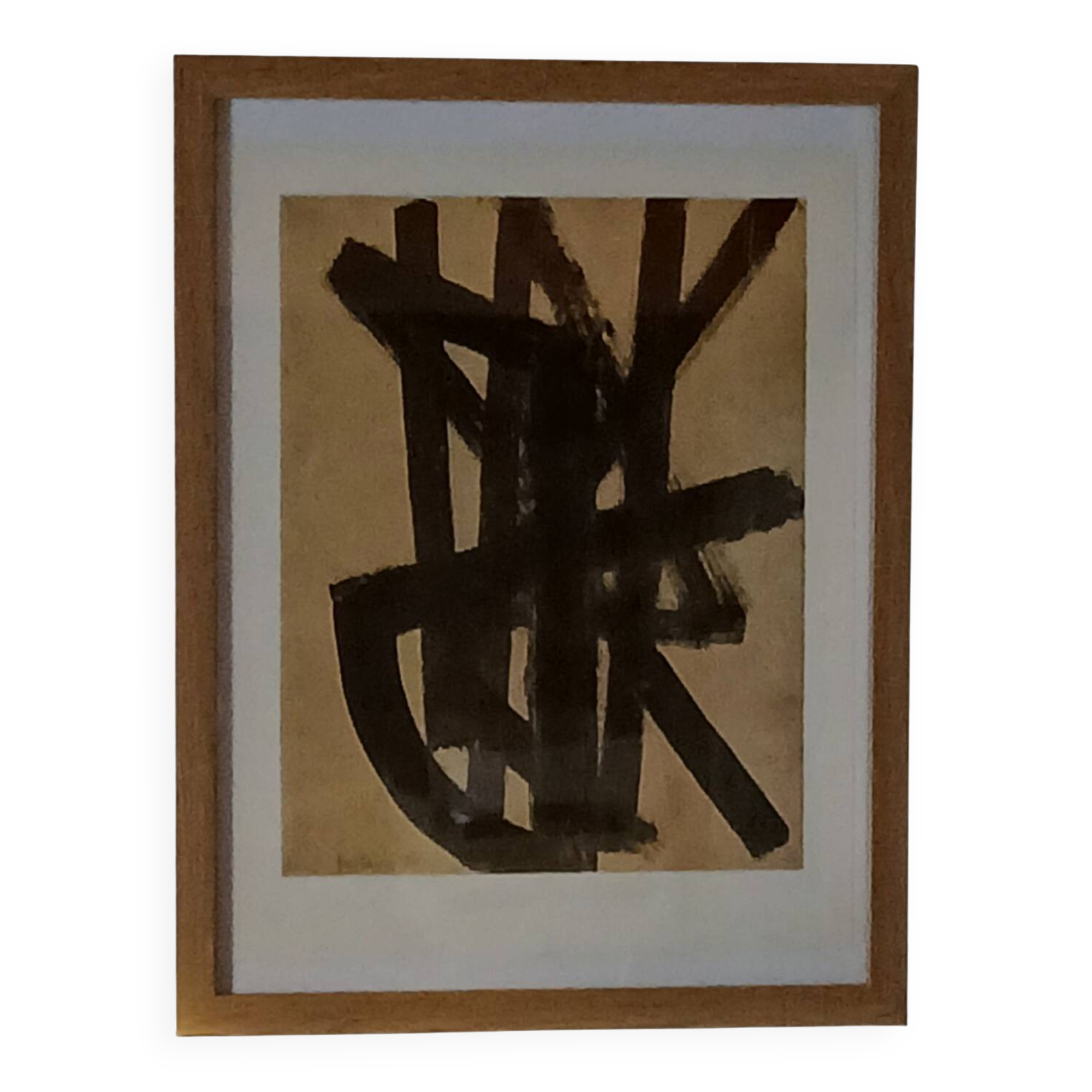 Pierre SOULAGES after Walnut Husk II 1948