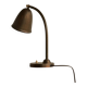 Art Deco table lamp in patinated brass from the 1930s.