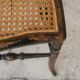 Napoleon III wooden and canning chair, 1920s