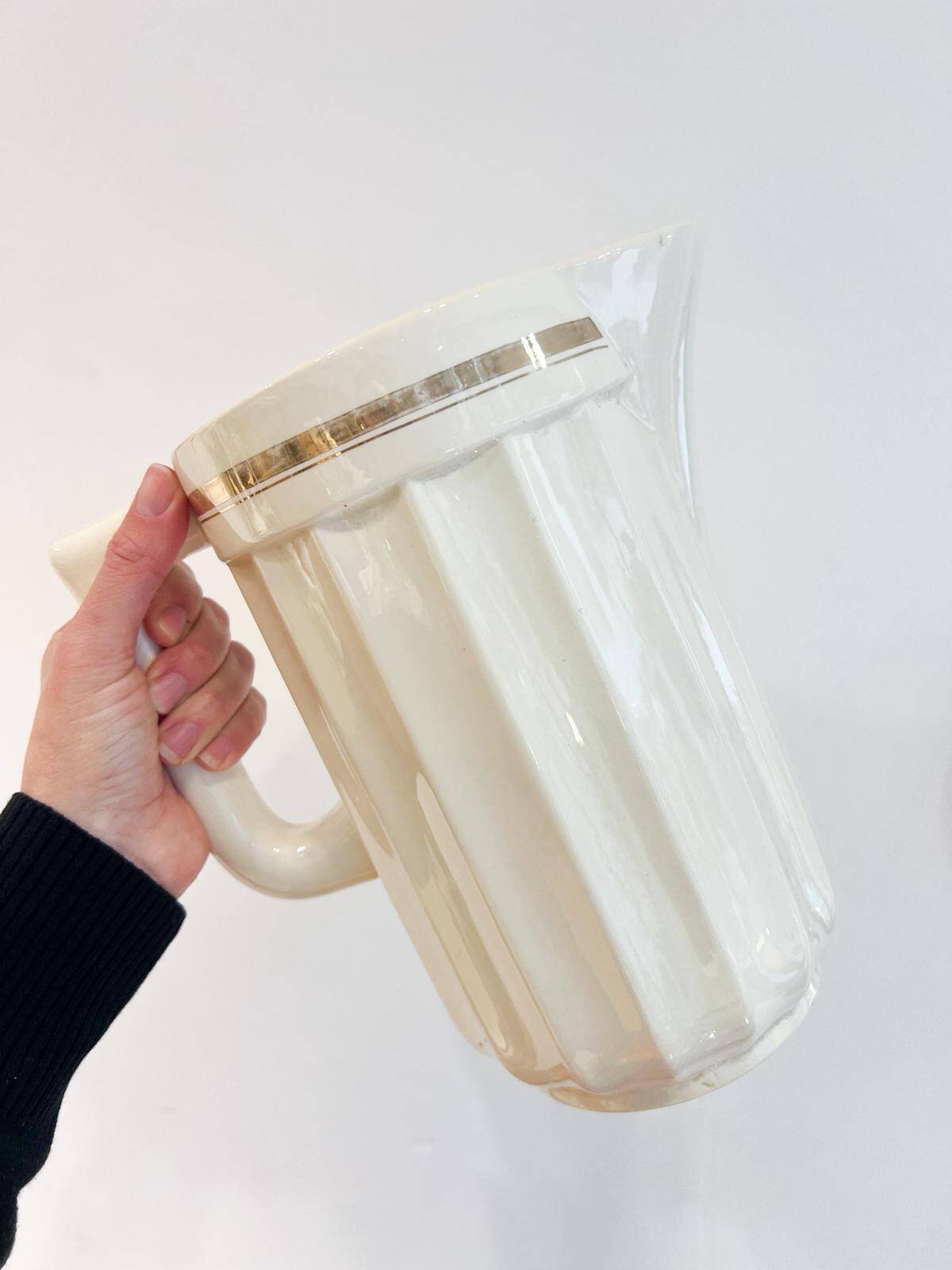 Old Sarreguemines pottery