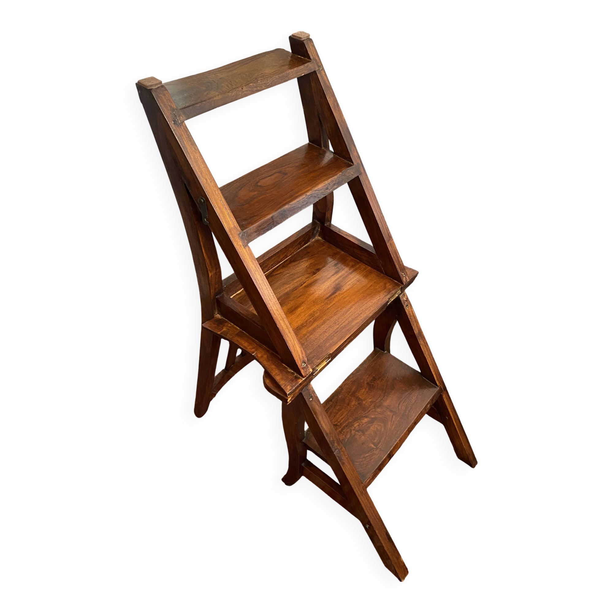 Solid wood ladder chair