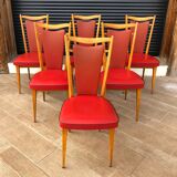 Set of 6 Monobloc chairs