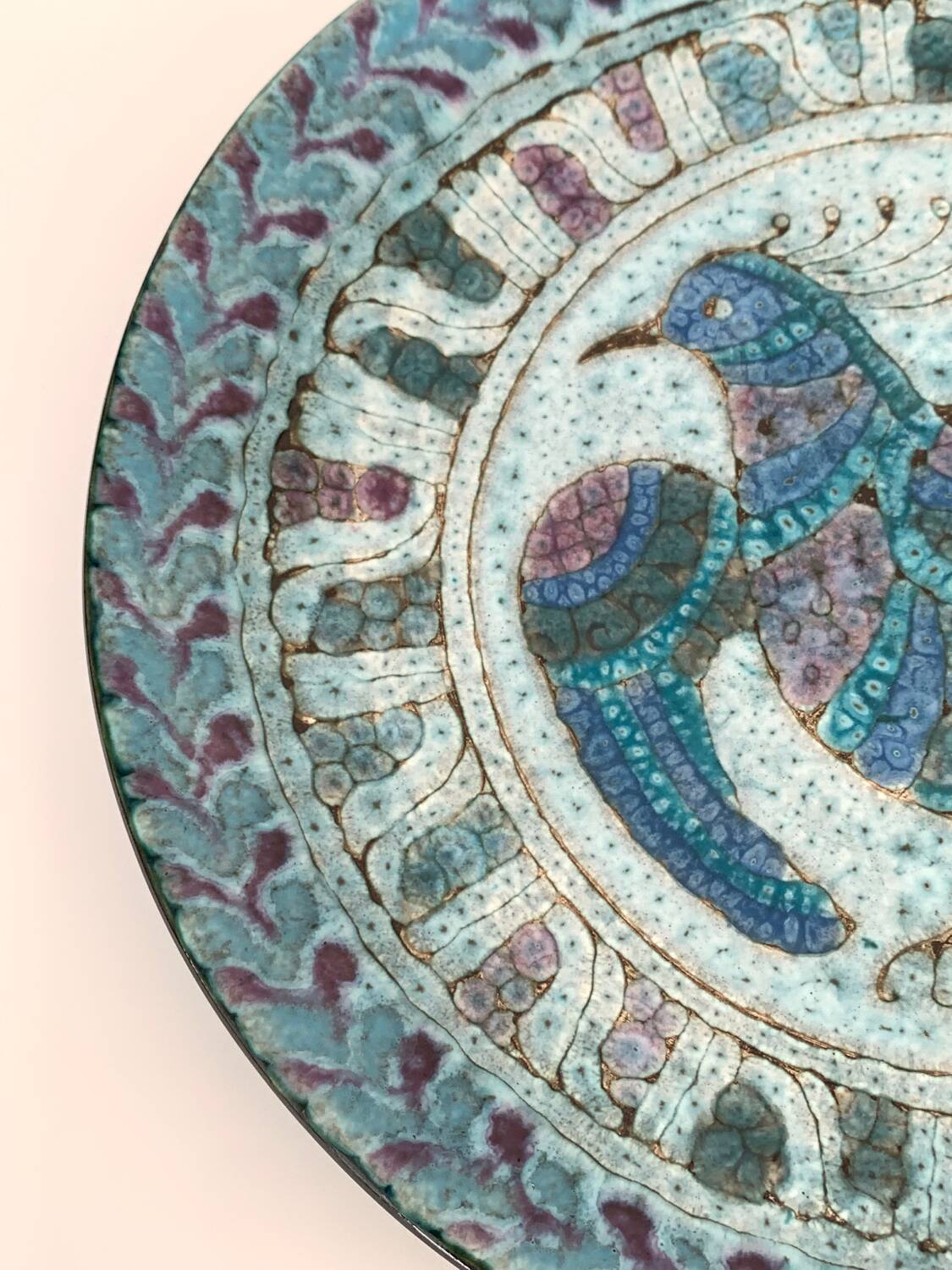 Dish signed Le Henaff