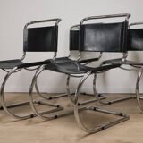 Set of 4 MR10 chairs by Ludwig Mies Van Der Rohe