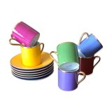 Set of 6 expresso cups