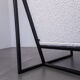 Pair of handmade industrial iron armchairs from the 1970s vintage antique modern antique