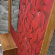 Vintage wall coat rack from the 50s/60s – Rockabilly design cloakroom