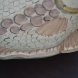 Large ceramic fish dish/bowl from Vallauris.