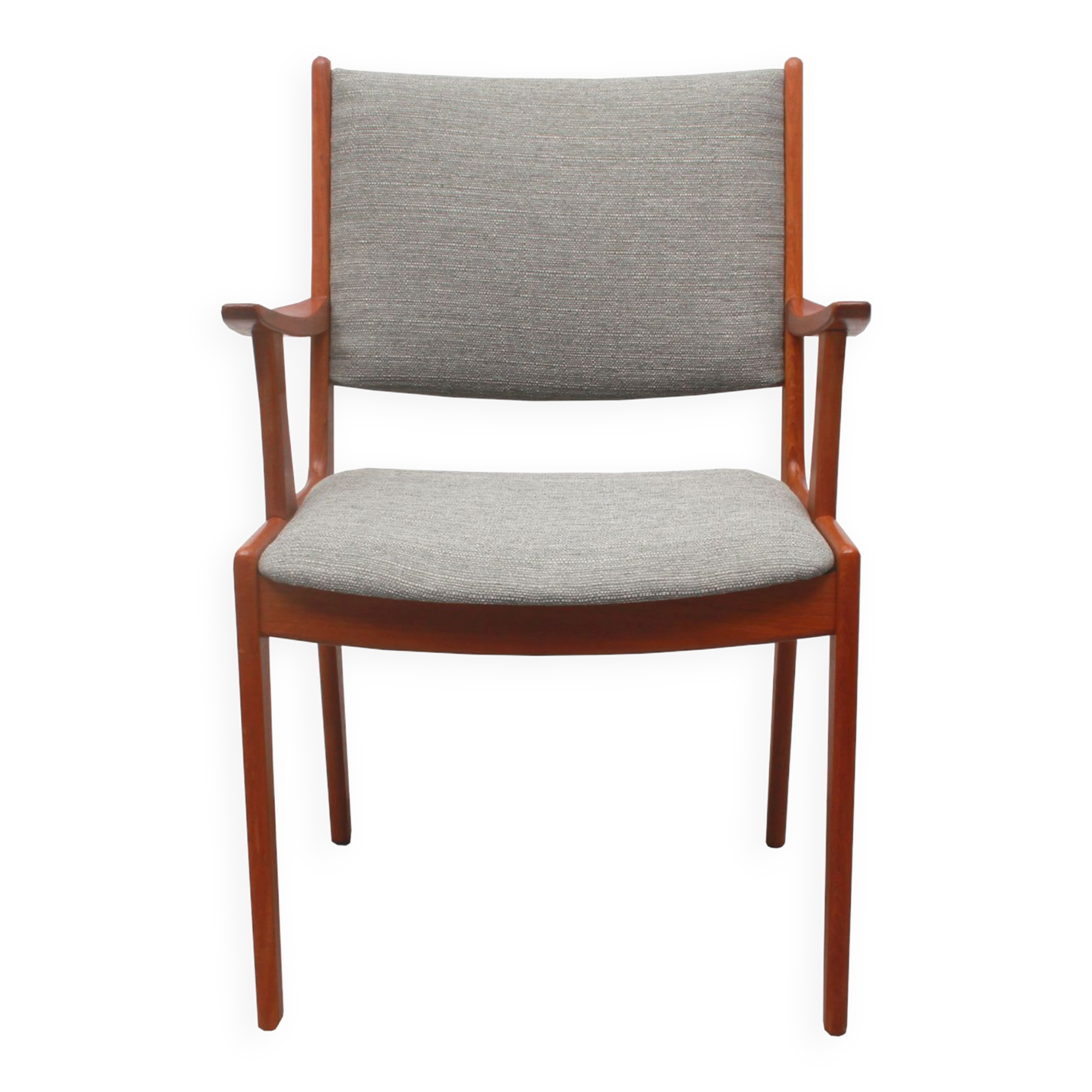 Fauteuil en teck danois des années 1960, Johannes Andersen pour Uldum