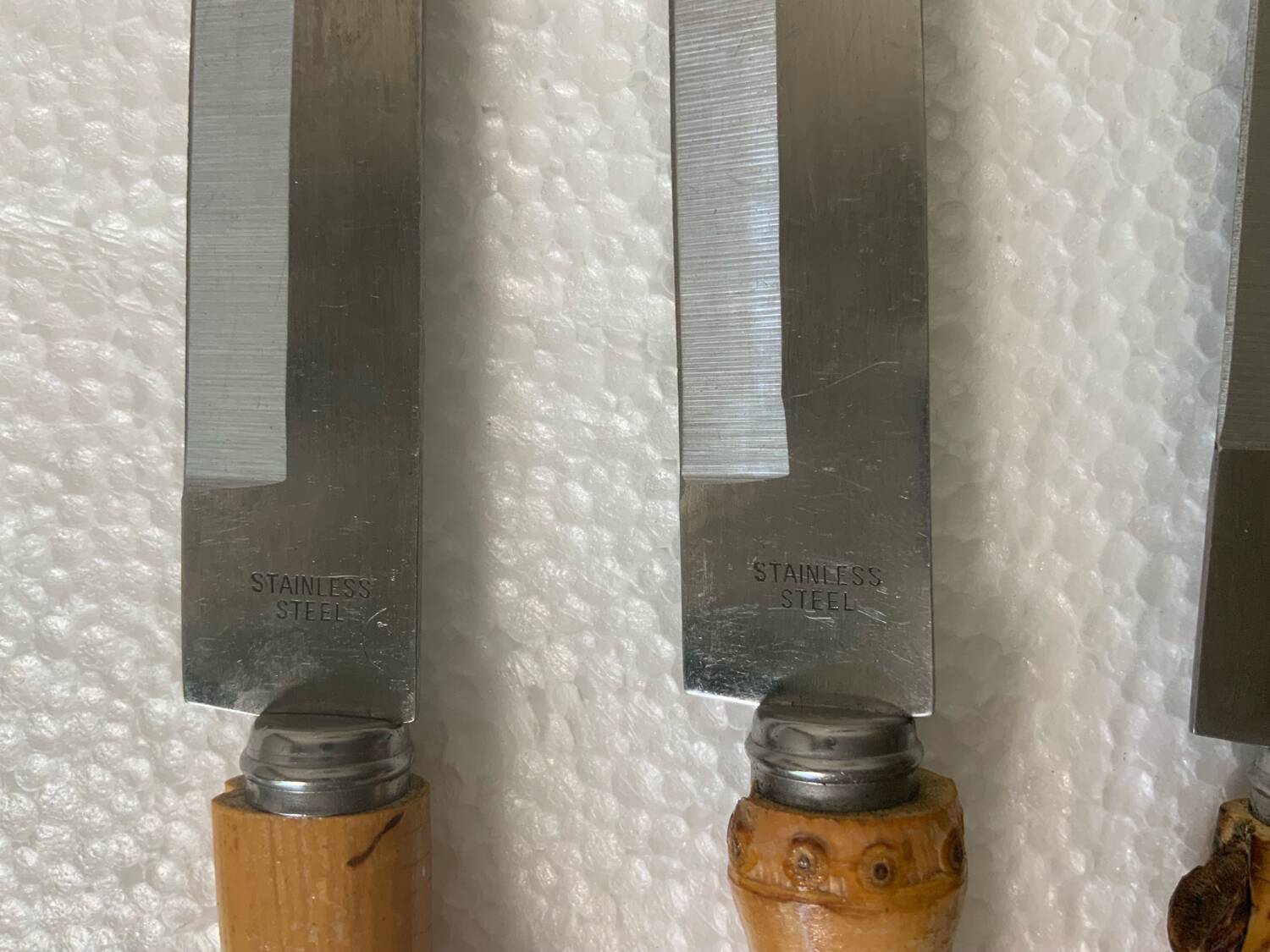 Bamboo knives