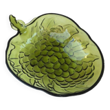 Fruit basket with bunch of grapes