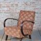 Art Deco Lounge Chair in Beech by J. Halabala for Up Zavody, 1930s