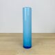 Vase rouleau scandinave verre bleu