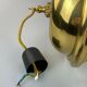 60s 70s XL lamp light ceiling lamp hanging lamp design brass 60s 70s
