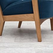 1970s, Danish armchair by Fritz Hansen, furniture wool, beech wood.