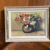 Oil on canvas vintage