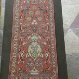 Tapis d’orient en cachemire et soie 44x92cm