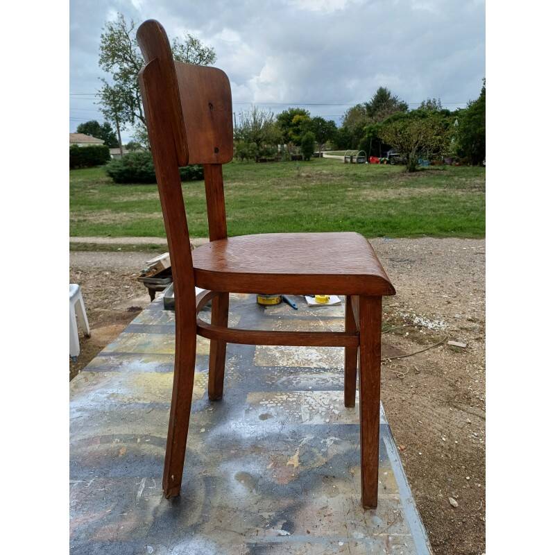 1 Thonet Czechoslovakia bistro chair