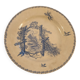 Large ironstone platter, Franco-English company