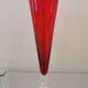 6 vintage Murano glass champagne flutes from the 60s