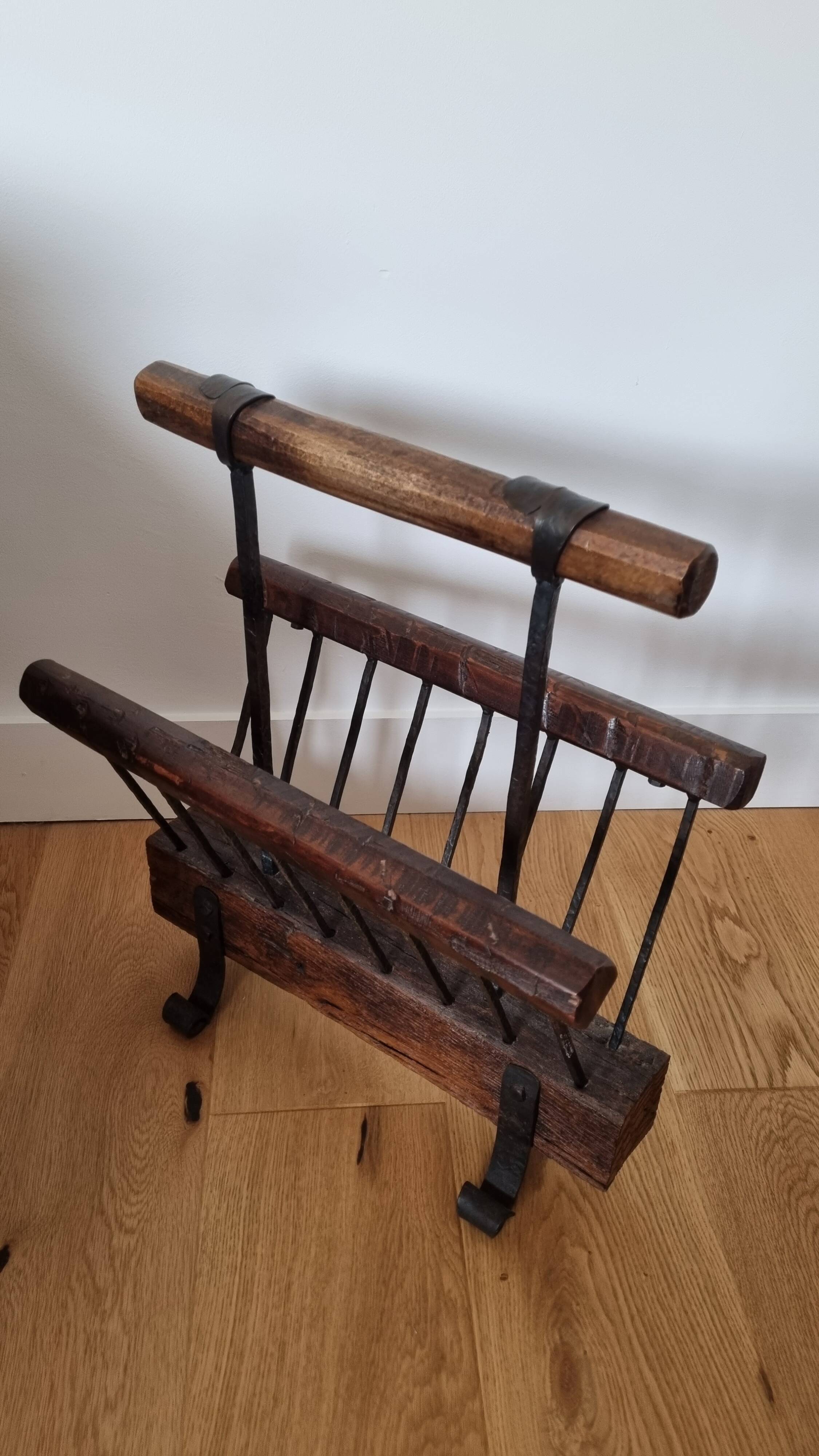 brutalist magazine rack