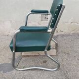 Office armchair year 50 skai green