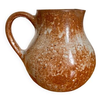 Vintage 1960 stoneware pitcher