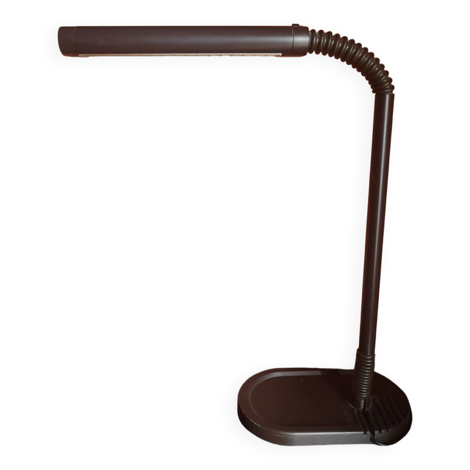 Lampe de bureau Manade marron - Années 1980