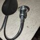 2 chrome candlestick wall lights from the 70s