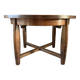 Vintage extendable wooden table from the 50s with independent extension