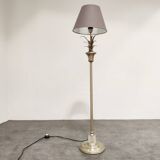 Vintage pineapple leaf floorlamp, 1970s
