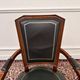 Large classic English green Chesterfield office chair