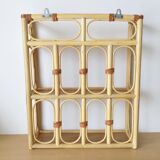 Vintage rattan shelf