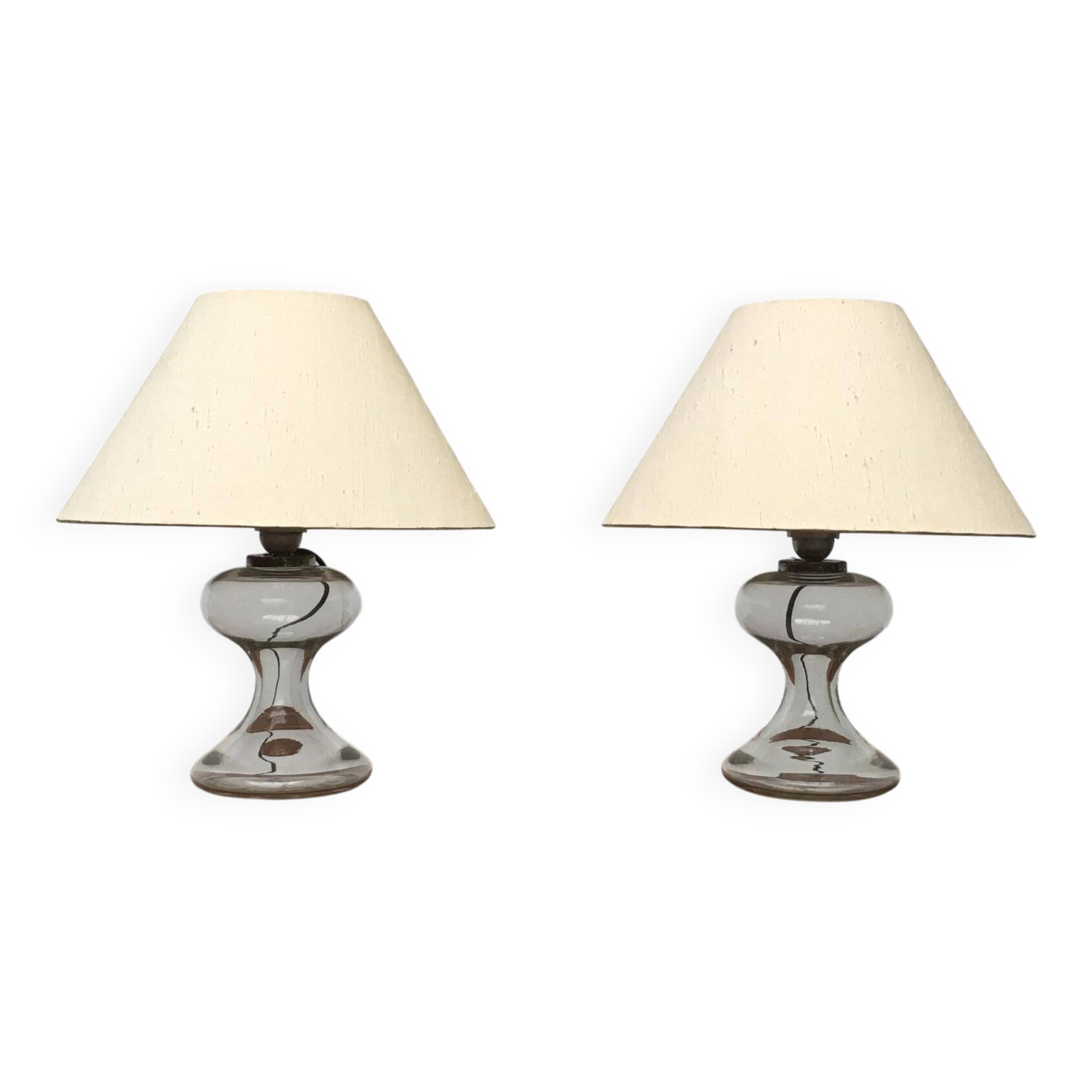 Mid-Century German table lamps ML 1 by Ingo Maurer for M Design, 1960s, set of 2