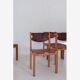 Series of 4 chairs "Maison Regain"