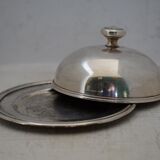 Butter dish and toaster English silverware