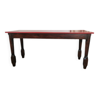 Wooden bistro table